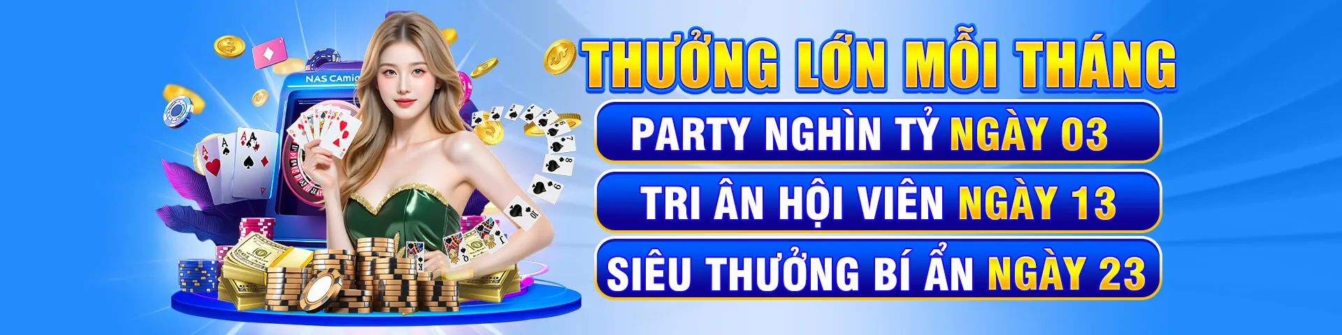 Sự kiện và khuyến mãi đặc biệt 13wim